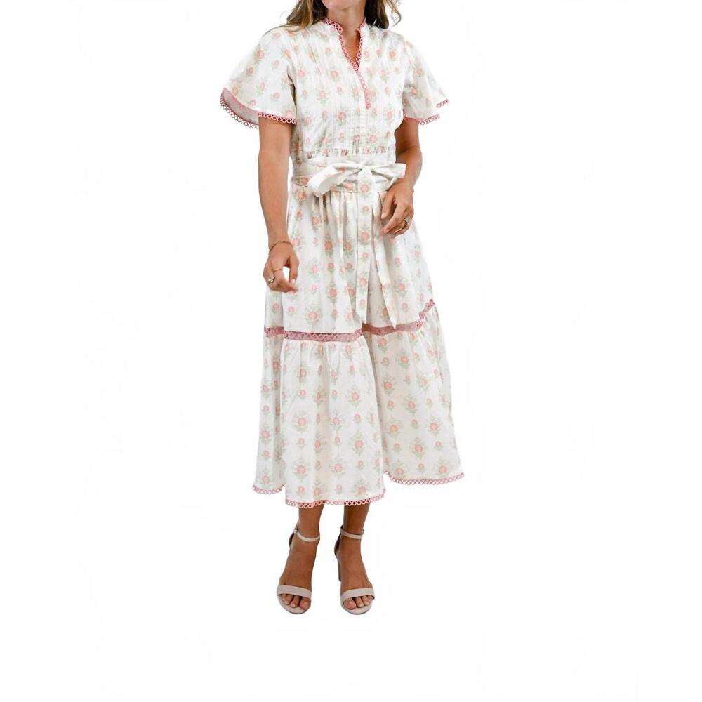 NEW VICTORIA DUNN brynley mint julep dress in green - Picture 2 of 5
